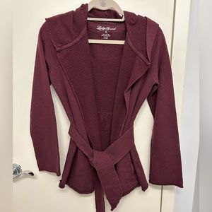 Lucky Brand Hoodie / Tie Wrap Jacket